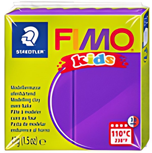 FIMO kids Pâte à modeler, à cuire au four, 42 g, violet