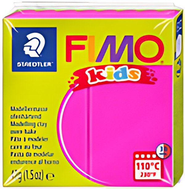 FIMO kids Pâte à modeler, à cuire au four, 42 g, rose