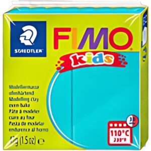 FIMO kids Pâte à modeler, à cuire au four, 42 g, turquoise