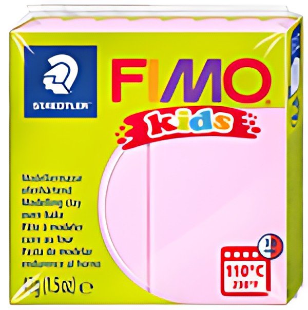 FIMO kids Pâte à modeler, à cuire au four, 42 g, rose foncé
