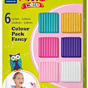 FIMO kids Kit pâte à modeler Colour Pack "girlie", set de 6