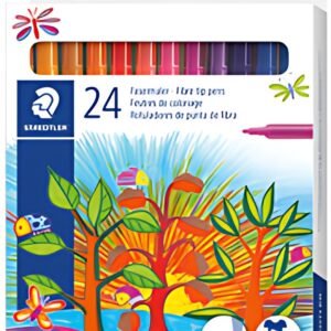 STAEDTLER Feutre de coloriage Noris, étui en carton 24