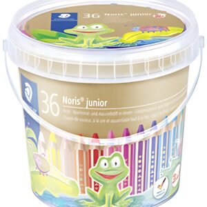 STAEDTLER Crayon de couleur Noris junior, seau de 36