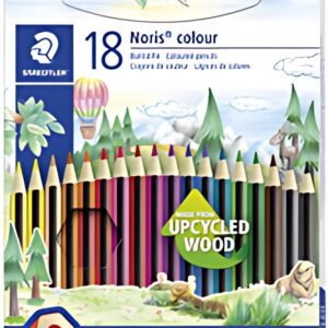 STAEDTLER Crayon de couleur Noris Colour, étui carton de 18