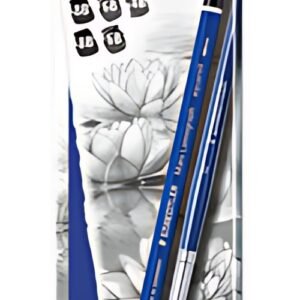 STAEDTLER Mars Crayon Lumograph aquarell, étui en métal de 6