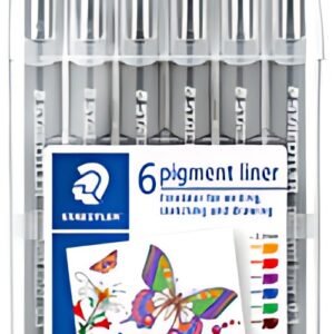 STAEDTLER Feutre à pigment, étui de 6
