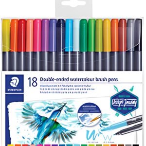 STAEDTLER Feutre double pointe Design Journey, étui de 18