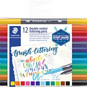 STAEDTLER Feutre calligraphie double pointe Design Journey