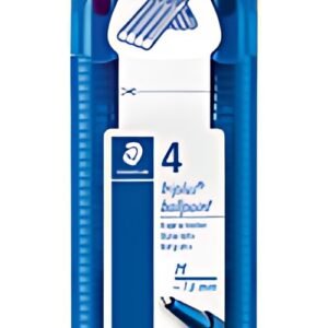 STAEDTLER Stylo à bille triplus ball 437 M, étui de 4