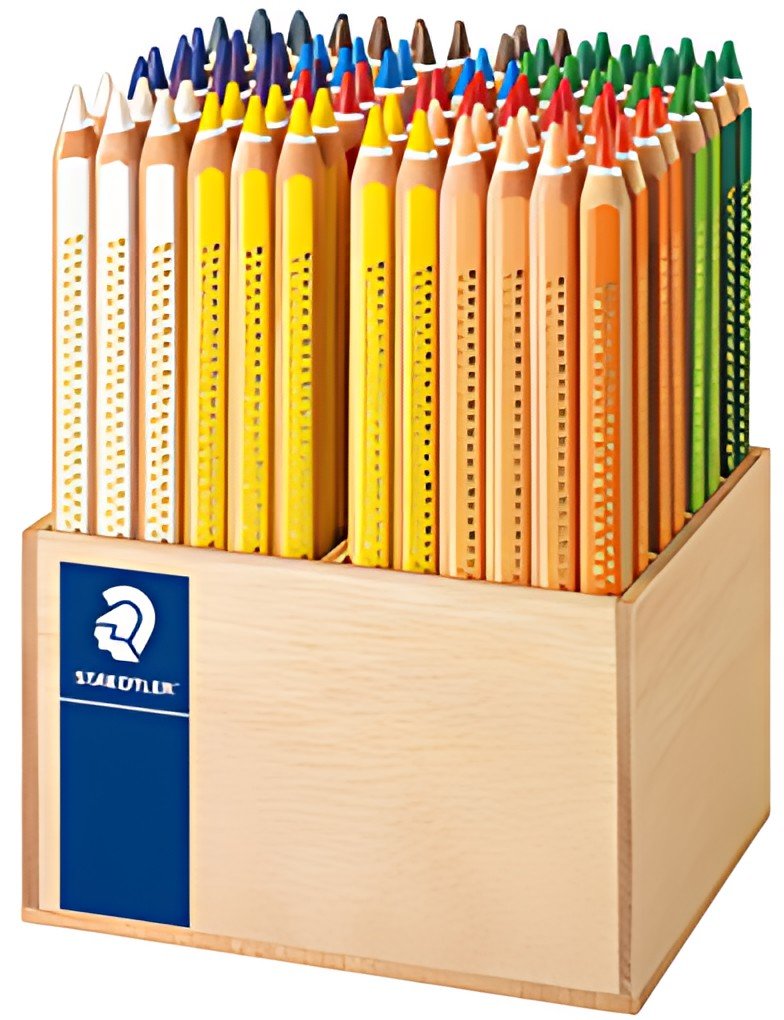 STAEDTLER Crayon de couleur Noris super jumbo, 96 pcs