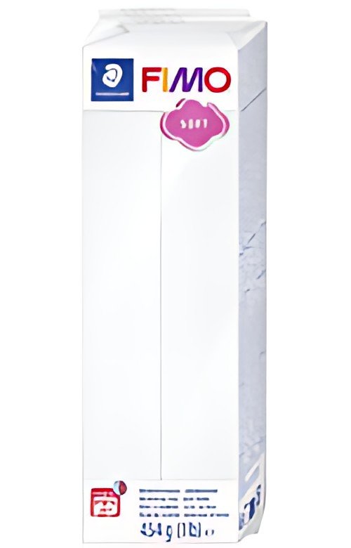 FIMO SOFT Pâte à modeler, à cuire, blanc