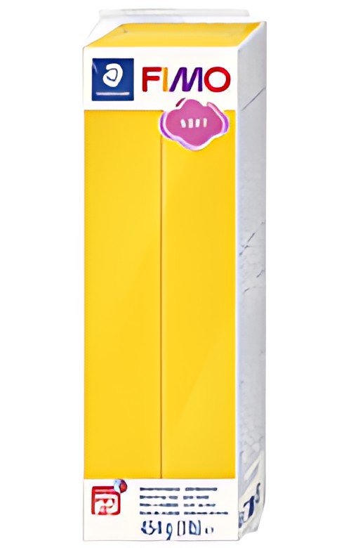 FIMO SOFT Pâte à modeler, à cuire, jaune soleil