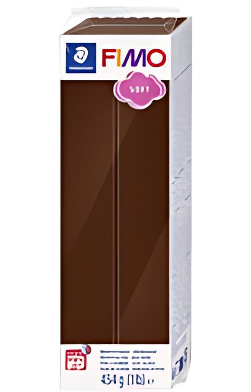 FIMO SOFT Pâte à modeler, à cuire, chocolat