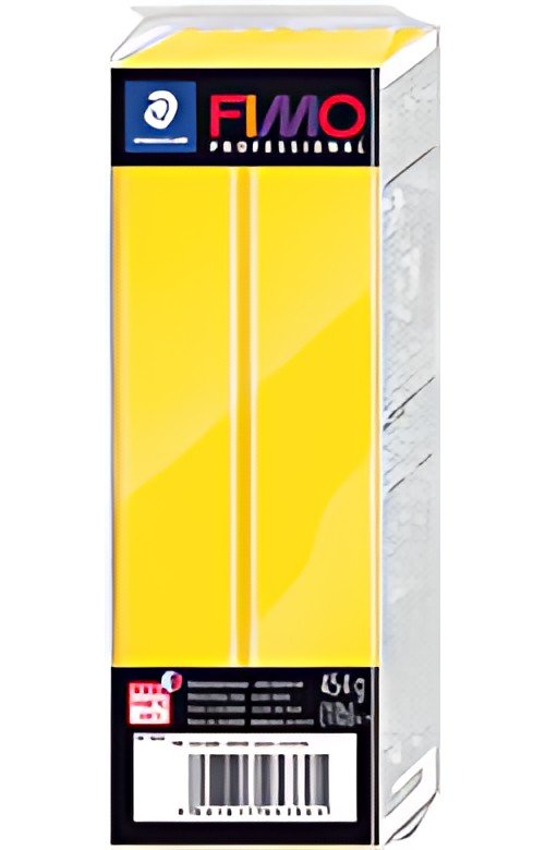 FIMO PROFESSIONAL Pâte à modeler, 454 g, jaune pur