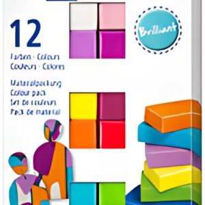 FIMO SOFT Kit de pâte à modeler "Brilliant", set de 12