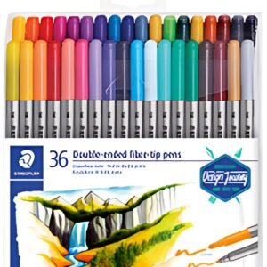 STAEDTLER Feutre double pointe Design Journey, étui de 36