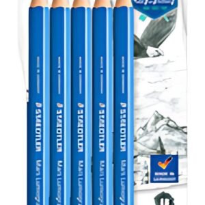 STAEDTLER Crayon graphite Mars Lumograph jumbo, blister de 5
