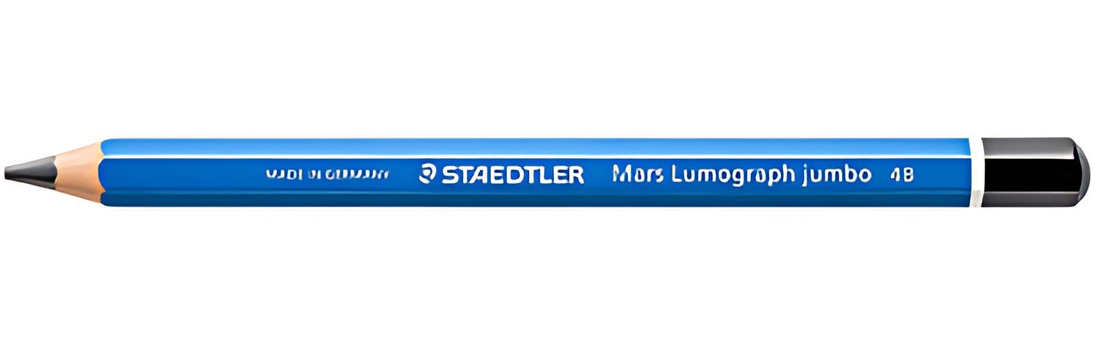 STAEDTLER Crayon graphite Mars Lumograph jumbo, dureté: 4B
