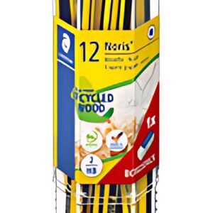STAEDTLER Crayon graphite Noris, pack promo de 12 + gomme