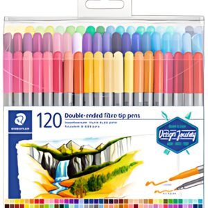 STAEDTLER Feutre double pointe Design Journey, étui de 120