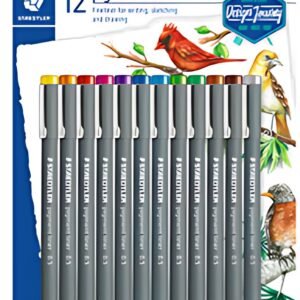STAEDTLER Feutre à pigment Design Journey, blister de 12