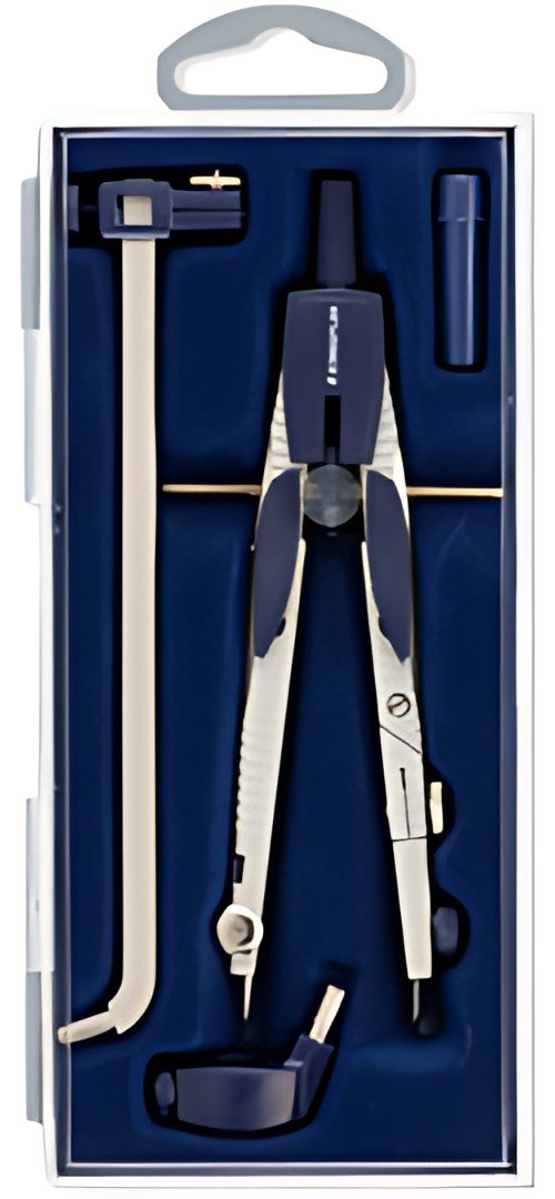 STAEDTLER Compas à réglage rapide 553 02, bouton mécanique