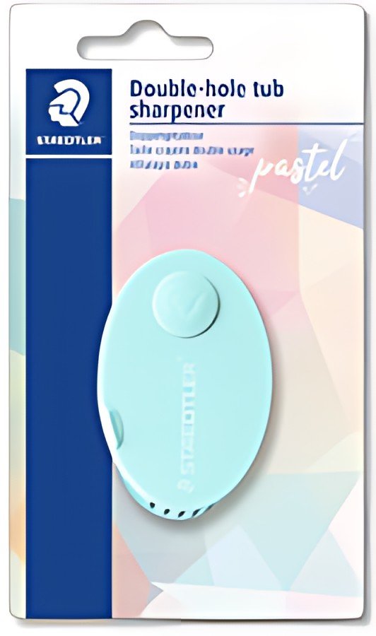 STAEDTLER Taille-crayon deux trous 512 PS2 pastel, assorti