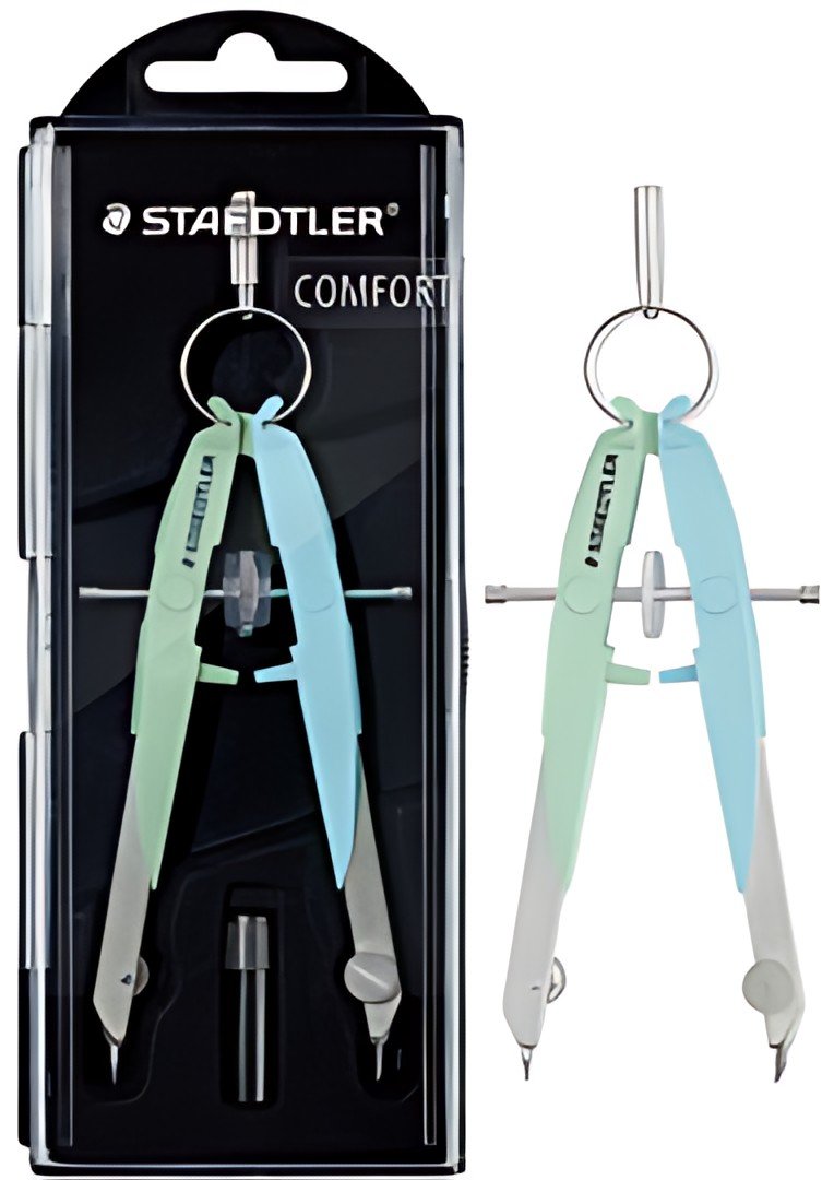 STAEDTLER Compas géométrique précision Mars Comfort pastel