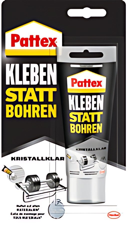 Pattex Colle forte "Coller au lieu de percer" TRANSPARENT