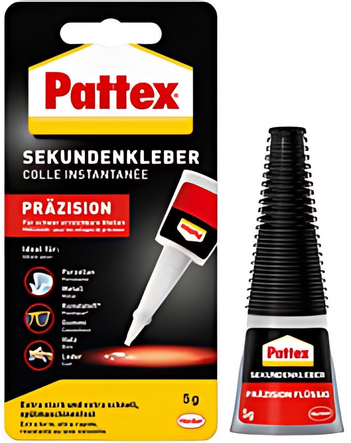 Pattex Colle instantanée Präzision, tube de 5 g