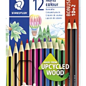 STAEDTLER Crayon de couleur Noris Colour, étui carton 10+2