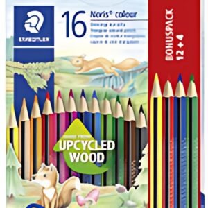 STAEDTLER Crayon de couleur triangulaire Noris colour, étui