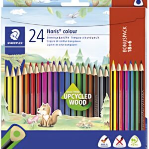 STAEDTLER Crayon de couleur triangulaire Noris colour, étui