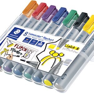 STAEDTLER Lumocolor Marqueur de conférence 356/356B, étui 8