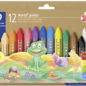 STAEDTLER Craie à la cire Noris junior, étui carton de 12