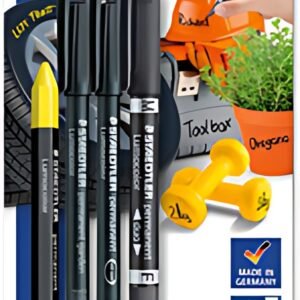 STAEDTLER Set de marqueurs permanents Lumocolor, blister