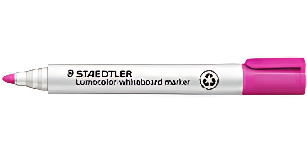 STAEDTLER Marqueur pour tableau blanc 351 Lumocolor, rose