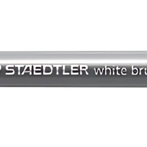 STAEDTLER Feutre pinceau métallisé, blanc