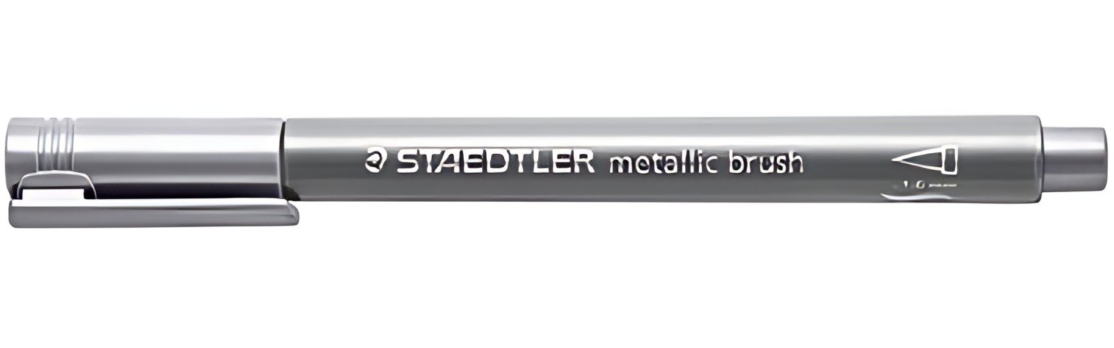 STAEDTLER Feutre pinceau métallisé, argent