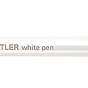 STAEDTLER Marqueur permanent métallisé, pointe ogive, blanc