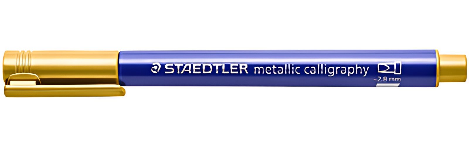 STAEDTLER Marqueur permanent metallic calligraphy, or