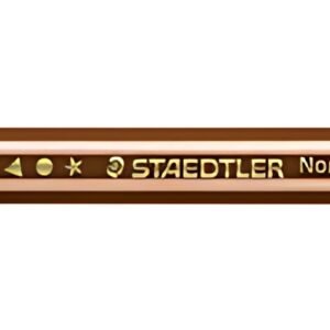 STAEDTLER Crayon de couleur hexagonal Noris junior, brun