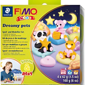 FIMO kids Kit de modelage Form & Play "Dreamy pets"