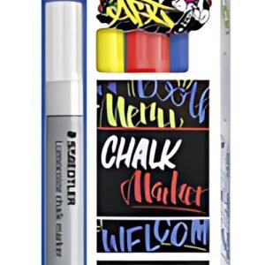 STAEDTLER Lumocolor Marqueur à la craie chalk marker, étui