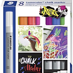 STAEDTLER Lumocolor Marqueur à la craie chalk marker, étui