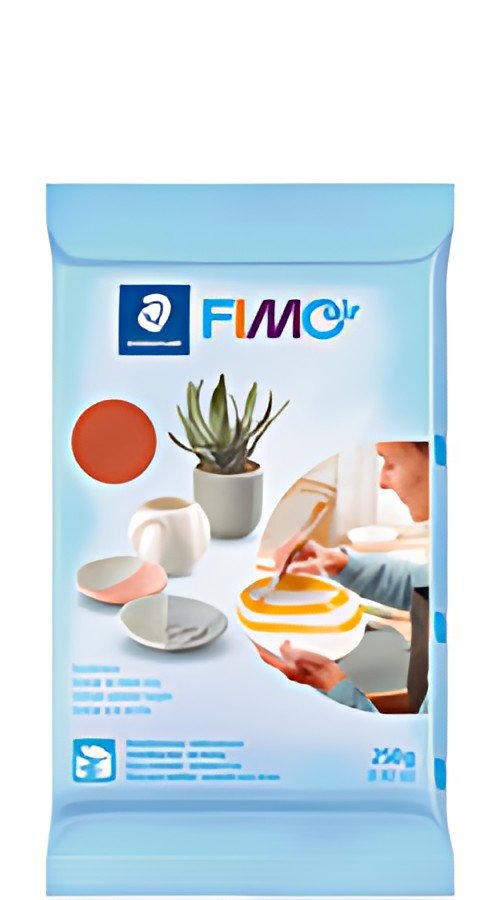 FIMO air Pâte à modeler durcissant à l'air, 250 g,terracotta