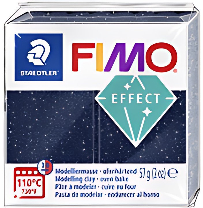 FIMO Pâte à modeler EFFECT, galaxy bleu, 57 g