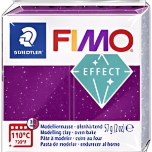FIMO Pâte à modeler EFFECT, galaxy lilas, 57 g