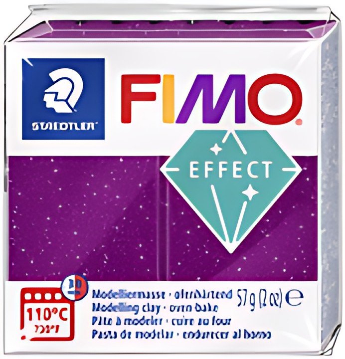 FIMO Pâte à modeler EFFECT, galaxy lilas, 57 g