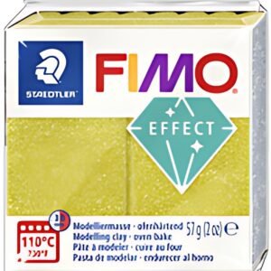 FIMO Pâte à modeler EFFECT, or pailleté, 57 g